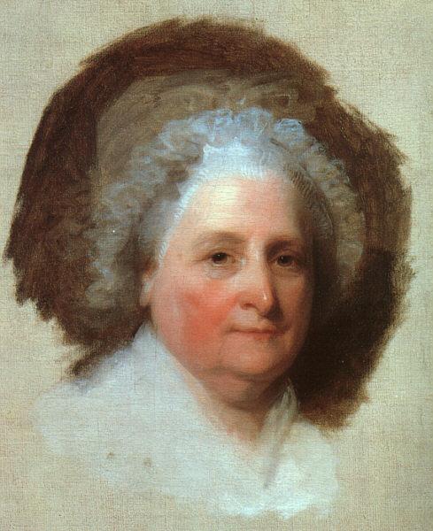Gilbert Charles Stuart Martha Washington oil painting image